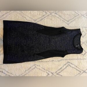 The brand is MNG/Mango, the is S, and the color is black.
